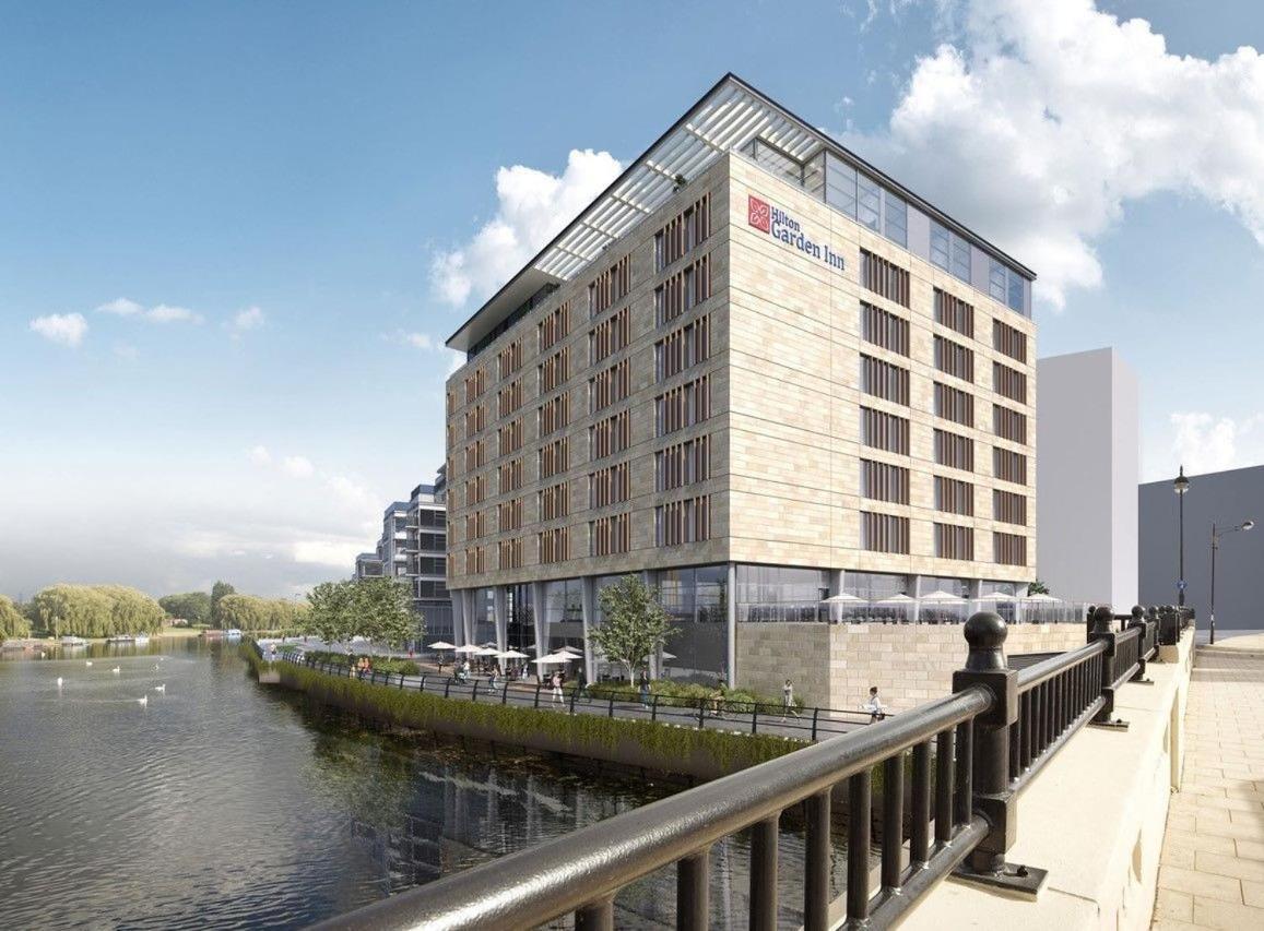 Hilton Garden Inn Peterborough City Centre Eksteriør billede